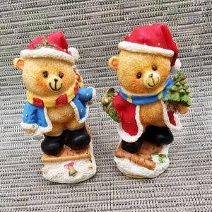Christmas Bear Statues